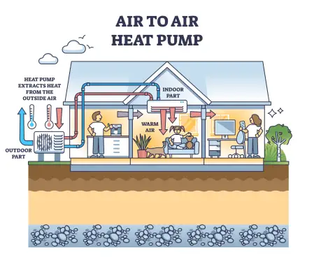Click Here To Enlarge This Photo Of How Do Heat Pumps Work&quest;